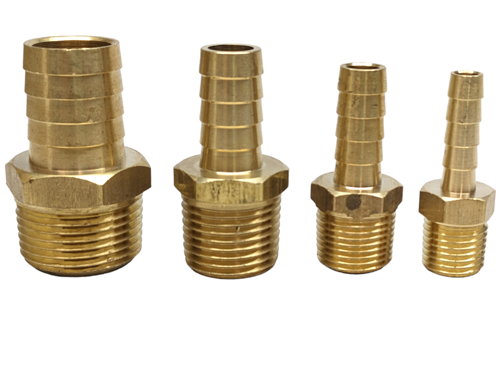 ESPIGA BRONCE    3/8" X MACHO  3/8" NPT