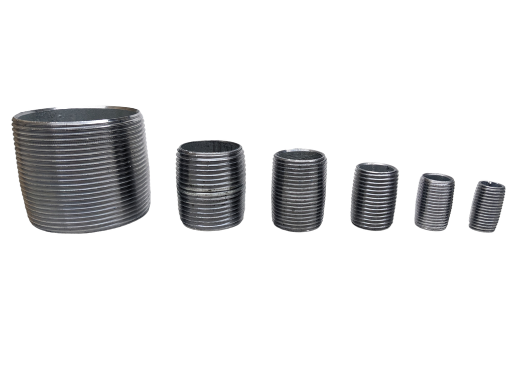 NIPLE GALVANIZADO    3/8" R/CORRIDA ( 1" )