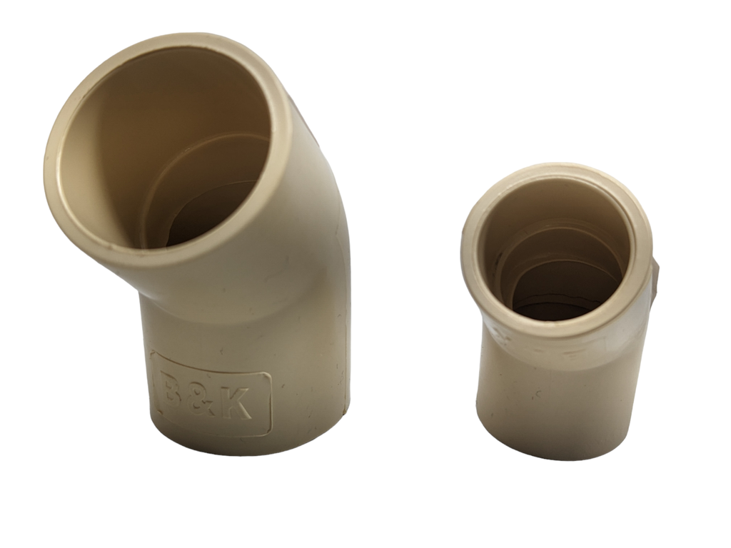 CODO CPVC 45º X   1/2" AMARILLO