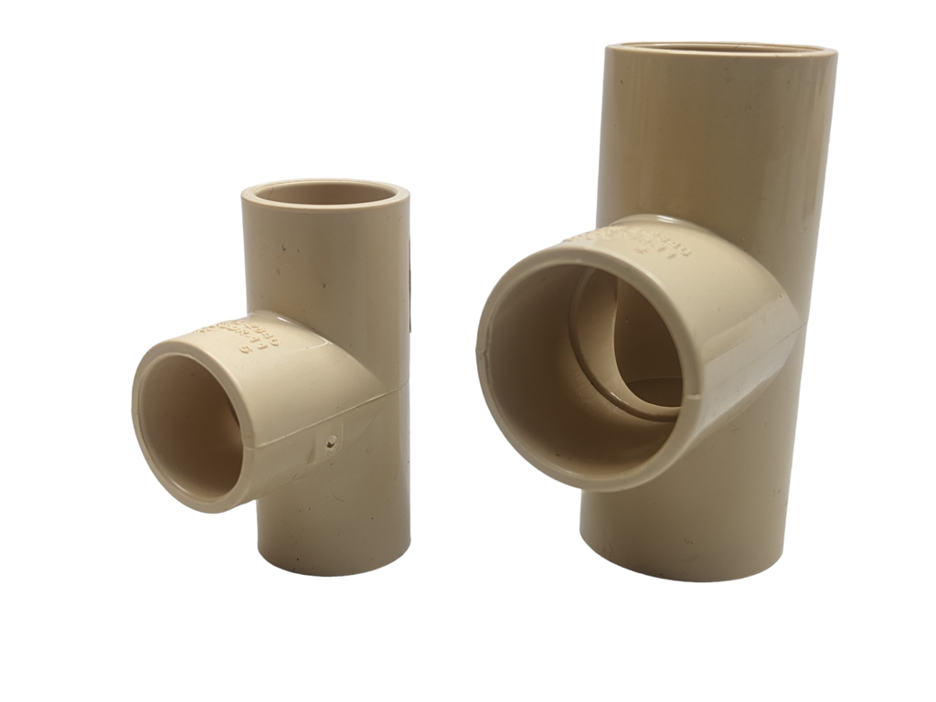 TEE CPVC   3/4" AMARILLO