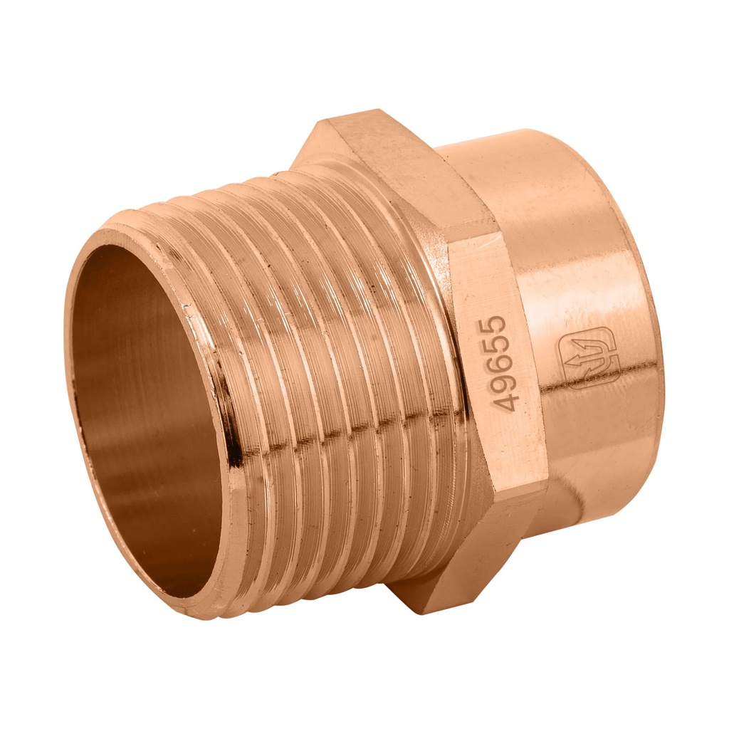 A. COBRE MACHO 1-1/2" FOSET Copperflow CC-615