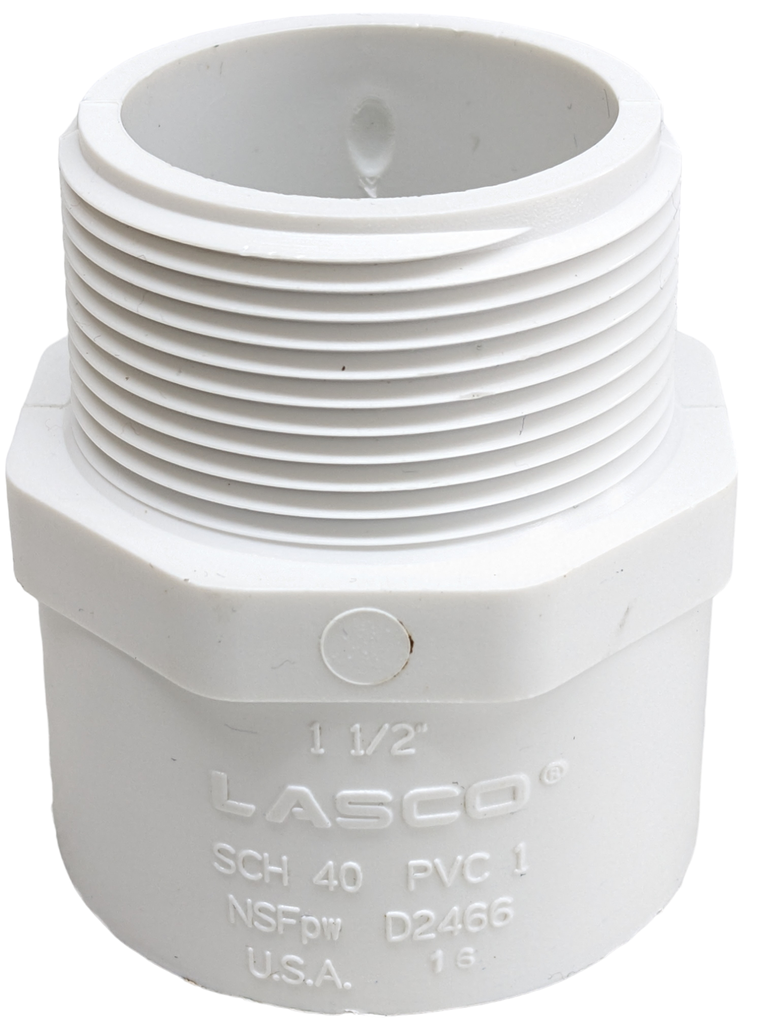 A. PVC C-40 MACHO 1-1/2" BCO.