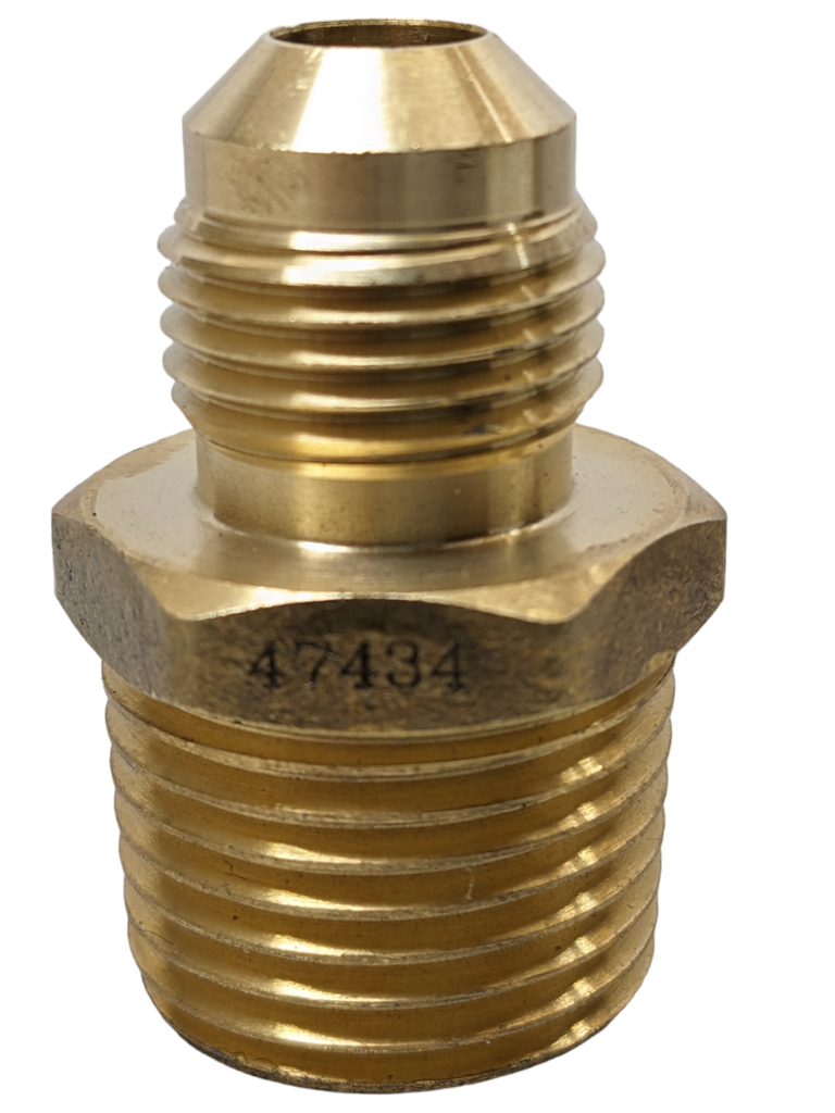ADAPTER FLER   3/8" X  1/2" MACHO NPT   (Niple terminal)