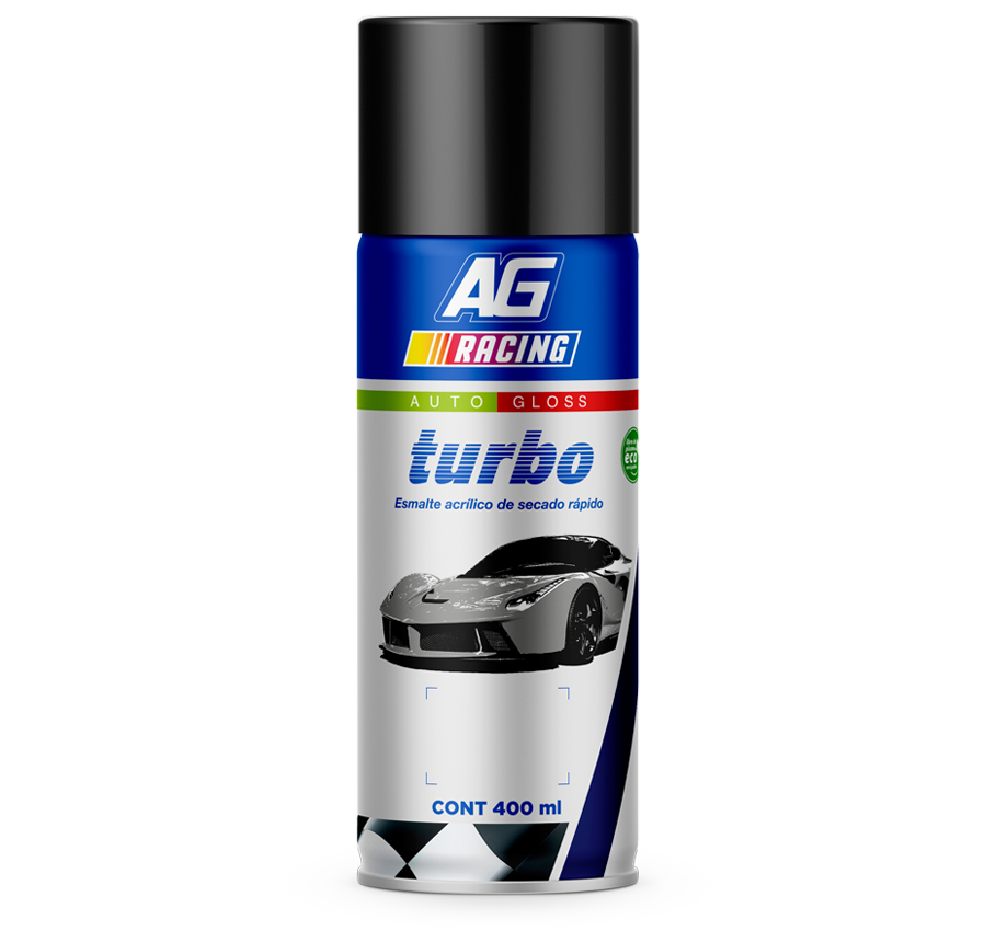 AEROSOL ESM. NEGRO BRILLANTE 400mL TURBO