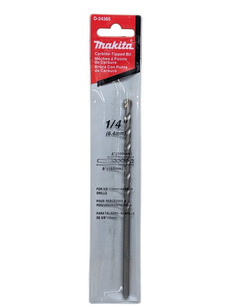 BROCA P/CONCRETO      1/4" X  6" MAKITA