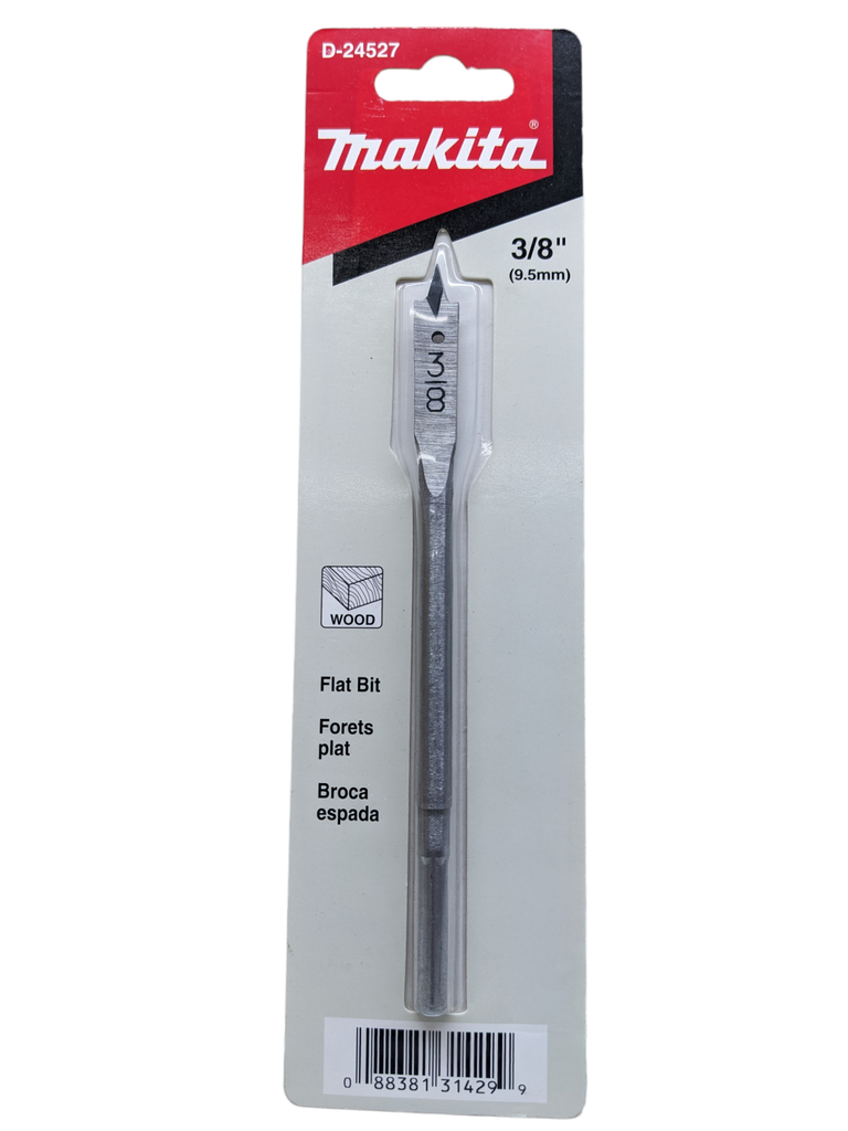 BROCA PALETA P/MADERA ( 9.50mm) 3/8" X  6"  MAKITA
