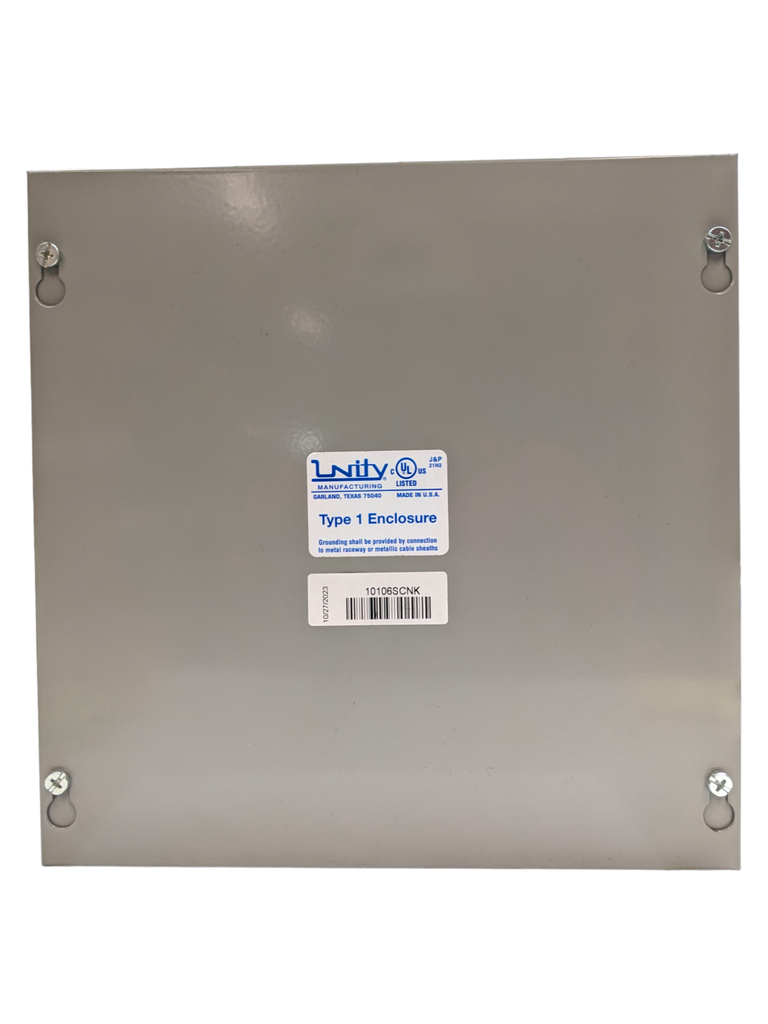 CAJA REGISTRO 10" X 10" X  6" N-1 UNITY