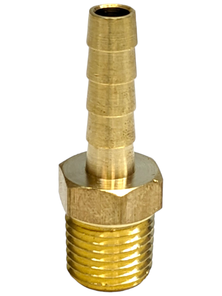 ESPIGA BRONCE    3/8" X MACHO  3/8" NPT