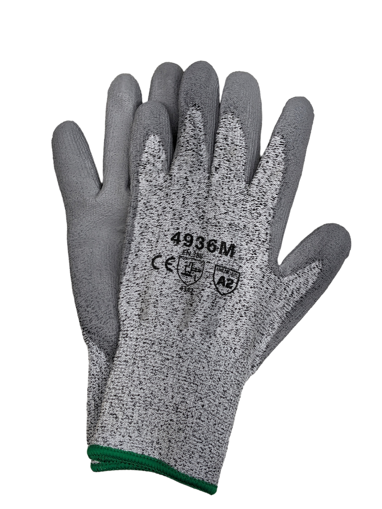 GUANTE ANTICORTE NIVEL 3, NYLON/POLIESTER MOD.4936 # 9 (GRANDE)  