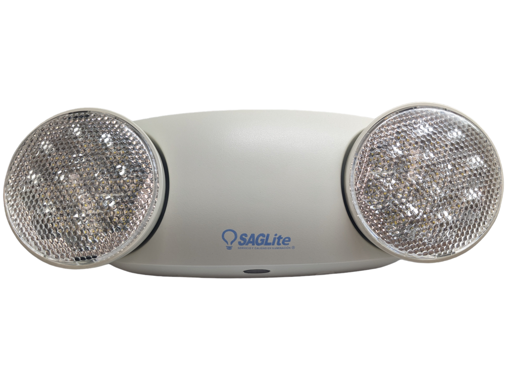 LAMPARA EMER. 2/F DIRIG. LED 2.4W 120/277V (90min) SAGLITE R2F