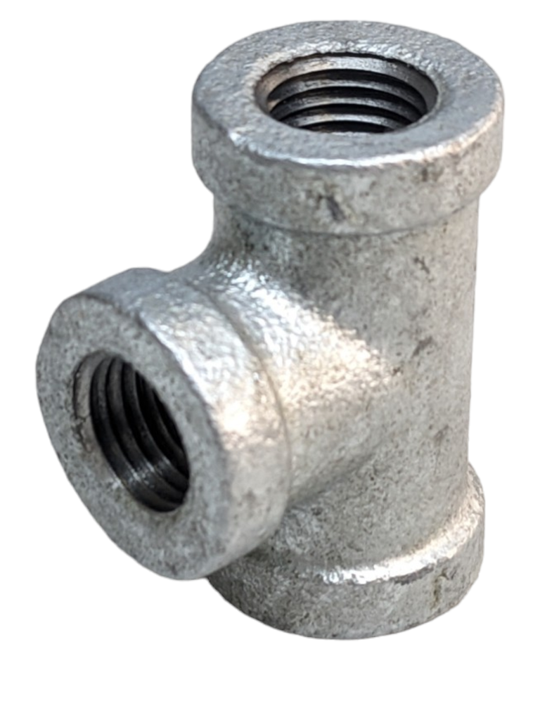 TEE GALVANIZADA    1/4"