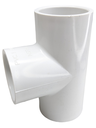 TEE PVC C-40  1 1/4" BCO.