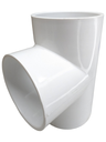 TEE PVC C-40  4" BCO.