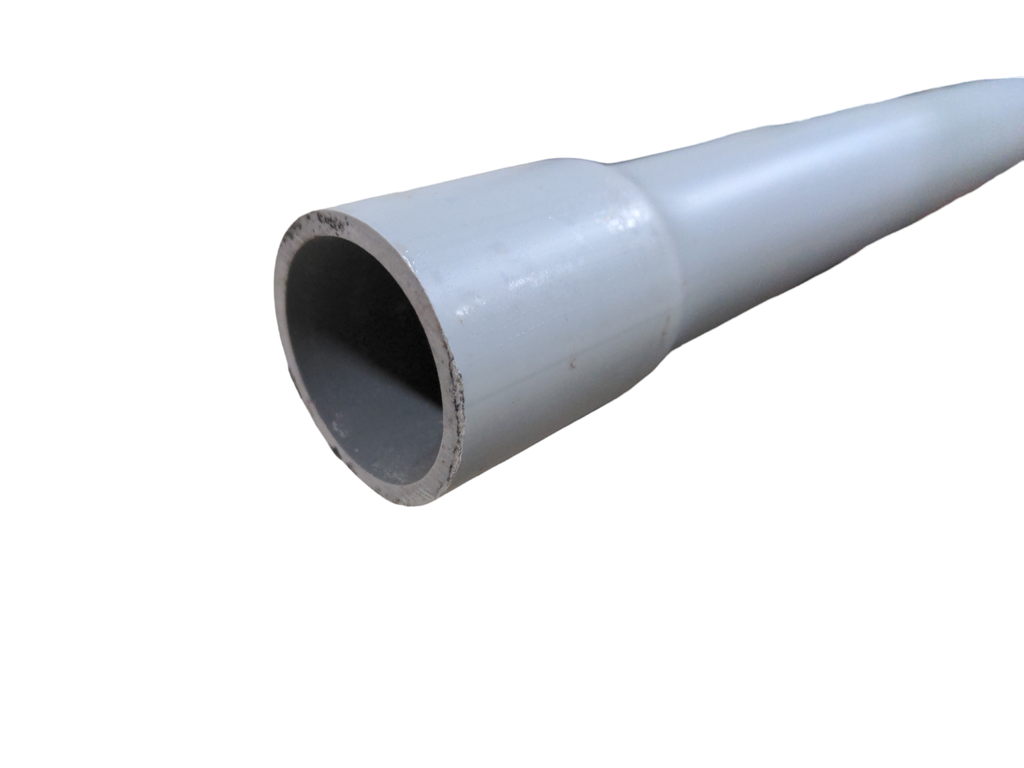 TRAMO DE TUBO PVC GRIS  1" X 10FT