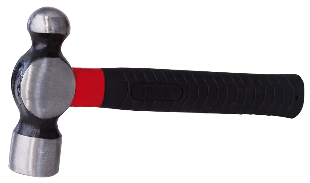 MARTILLO DE BOLA MAQUINADO CON MANGO DE FIBRA DE VIDRIO LARGO DE 15", 24 OZ URREA