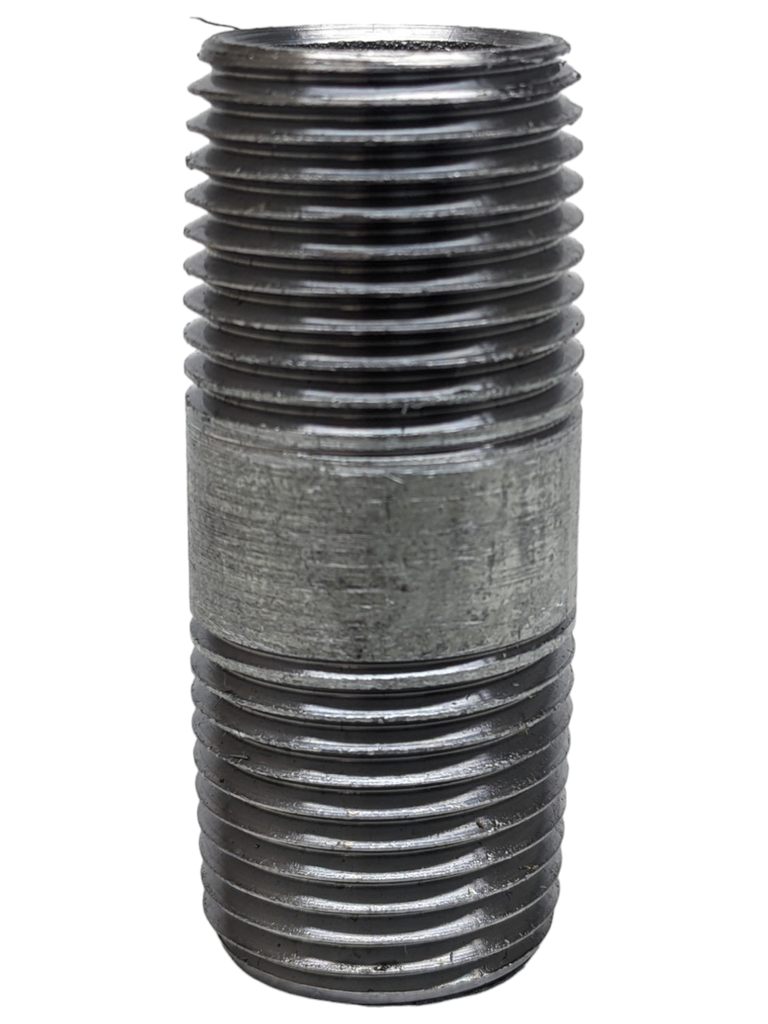 NIPLE GALVANIZADO   1/2" X  2"