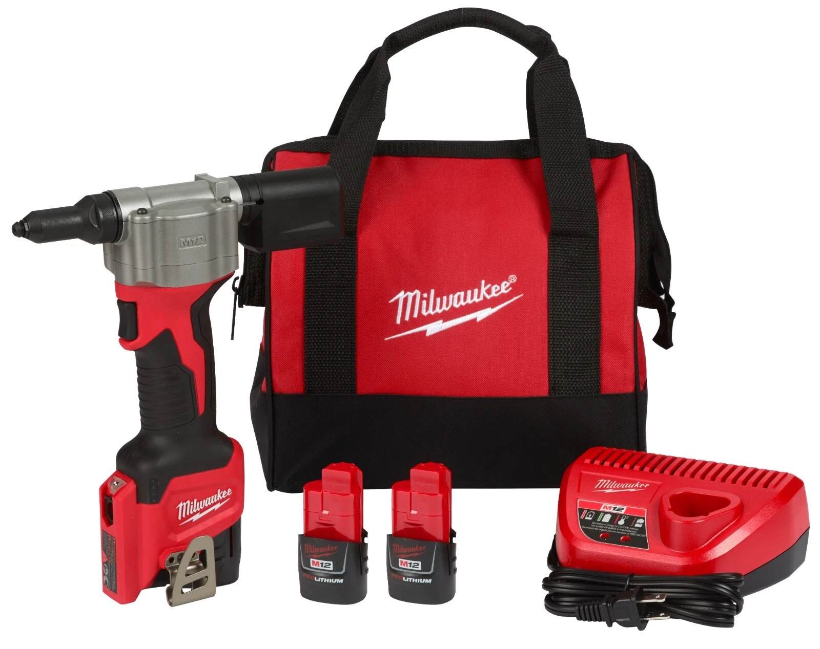 KT DE REMACHADORA MILWAUKEE M12 2550-22