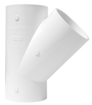 YEE PVC C-40  1" BCO.