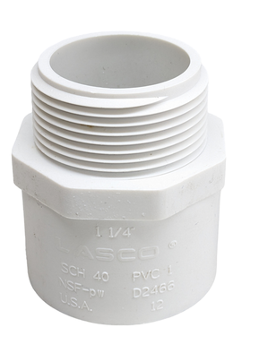 A. PVC C-40 MACHO 1 1/4" BCO.