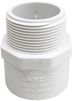 A. PVC C-40 MACHO 1-1/2" BCO.