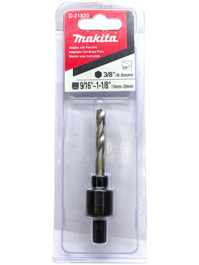 ADAPTADOR P/BROCA SIERRA 3/8" MAKITA (9/16"-1-1/8")