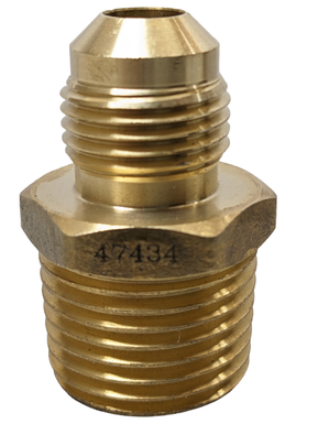 ADAPTER FLER   3/8" X  1/2" MACHO NPT   (Niple terminal)