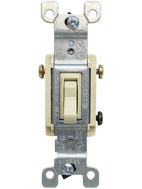 APAGADOR 3 VIAS 15A 120V  IVORY LEVITON 