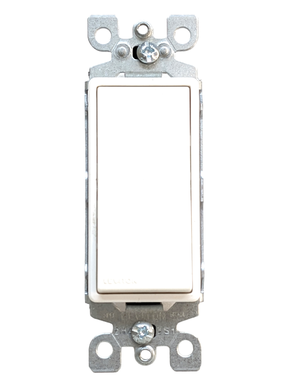 APAGADOR DECORA    SENC BCO. LEVITON 15A 120/277V #5601-2W