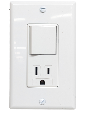 APAGADOR DECORA MIXTO C/TAPA BCO. VOLTECK 15A 125V