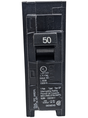 BREAKER QP 1 X  50A SIEMENS