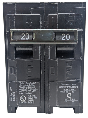 BREAKER QP 2 X  20A 240V SIEMENS