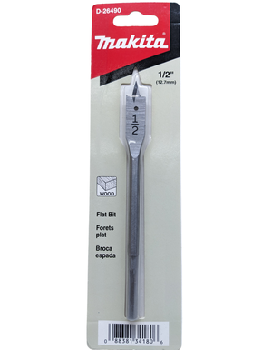 BROCA PALETA P/MADERA (12.70mm) 1/2" X  6"  MAKITA