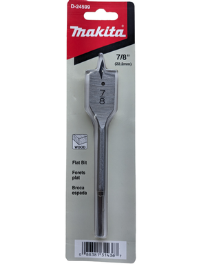 BROCA PALETA P/MADERA (22.22mm) 7/8" X  6"  MAKITA