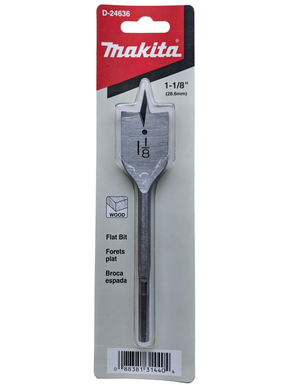 BROCA PALETA P/MADERA (28.50mm) 1-1/8" X  6-1/2"  MAKITA