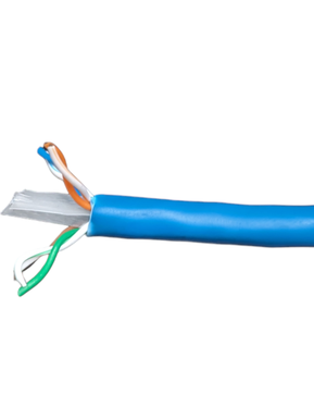 CABLE P/RED UTP NIVEL #6 (4 PARES C-23) AZUL LEVITON