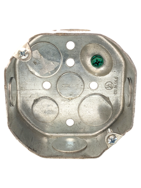 CAJA OCTAGONAL  KO 1/2" y 3/4" 