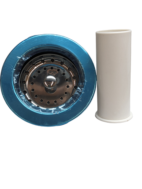 CANASTA P/SINK PVC GRIS 3-1/2" C/TAIL PIECE FOSET CO-814