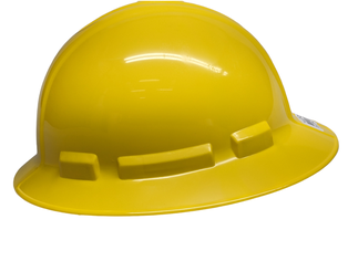 CASCO DE SEG. ALA  ANCHA,  AMARILLO, TRUPER CAS-AX (CLASE "E") 