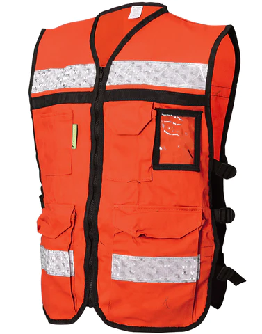 CHALECO BRIGADA LIGERO NARANJA "L" JYRSA 