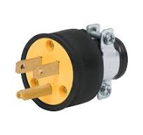 CLAVIJA  NEMA  5-15, 15A 125V NEGRA VOLTECK CLR-A