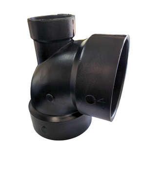 CODO ABS TALON 3" X 2"