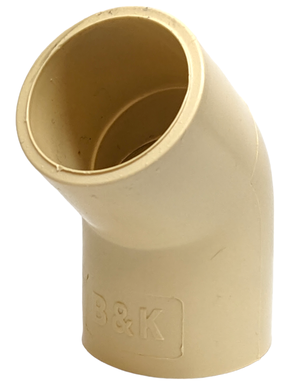 CODO CPVC 45º X   1/2" AMARILLO