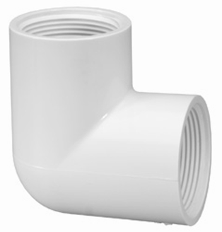 CODO PVC C-40 90° X  4" BCO.