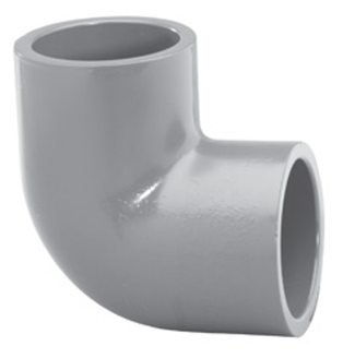 CODO PVC C-80 90° X    1/4"