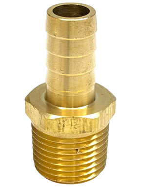 ESPIGA BRONCE   1/2" X MACHO  1/2" NPT