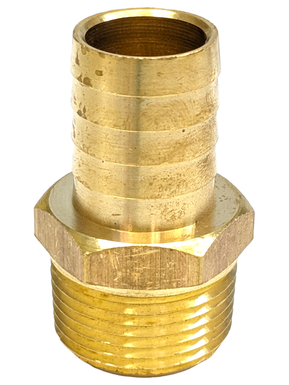 ESPIGA BRONCE  3/4" X MACHO  3/4" NPT