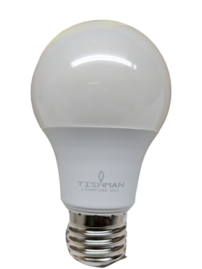 FOCO LED  A19  E26   9W  57K (LUZ BLANCA)  127V  TISHMAN  (850lm)
