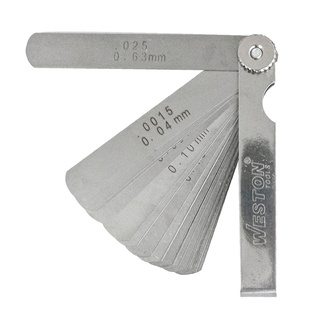 CALIBRADOR D/LAINAS P/ESPESORES 0.0015 - 0.025" (26 MEDIDAS) WESTON