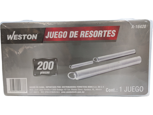 JGO RESORTES WESTON 