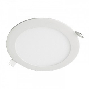 LAMPARA LED DOWNLIGHT 17W (190mm) 60K 100/240V BCO. TISHMAN